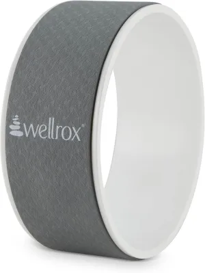 12-Inch Yoga Wheel, Back Cracker, Yoga Wheel, Wheel for Back Pain Relief, Yoga Ring, Back Wheel Roller, Yoga Roll, Yoga Tools, Roller Back, Grey