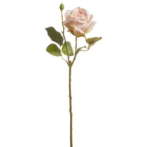 17" Antique Ivory Rose Stem