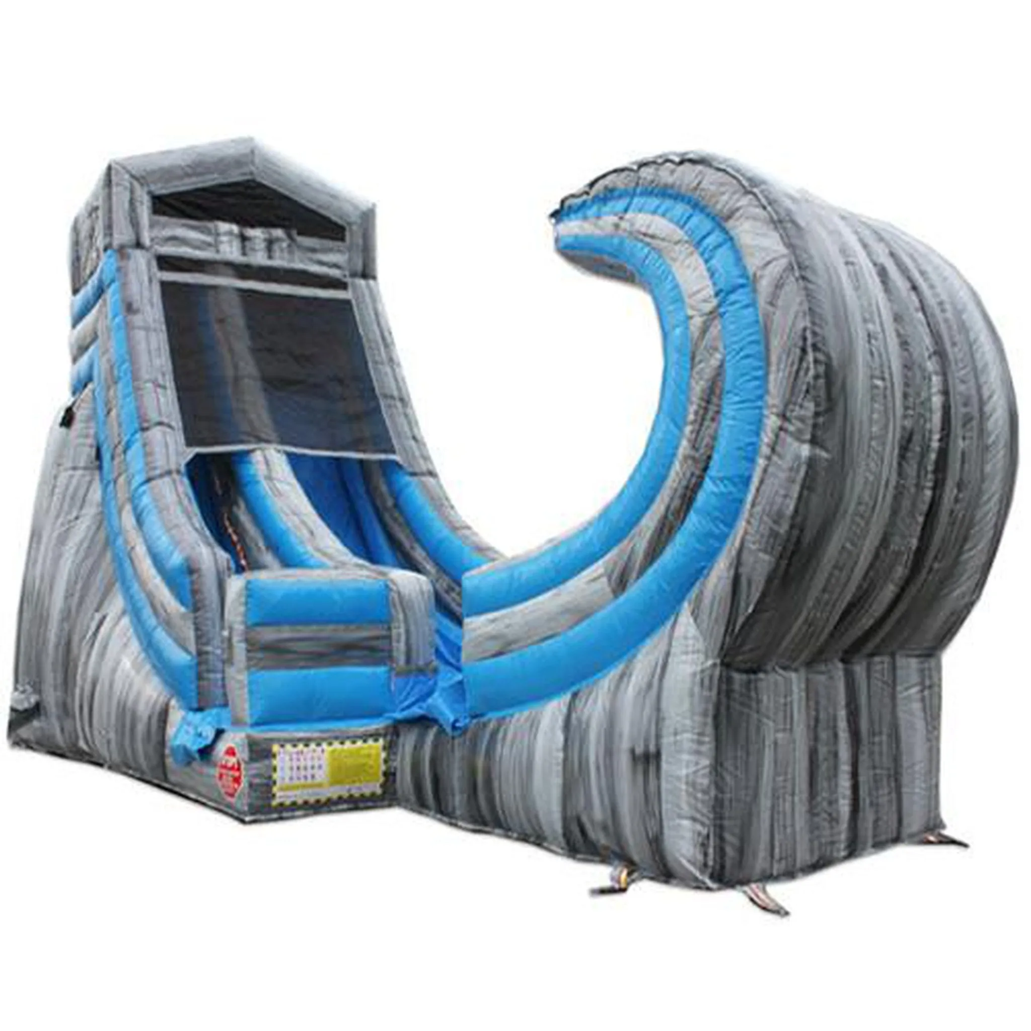 19' Rock Mountain Wet & Dry Slide