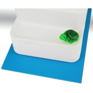 2-feet X 3-feet in-Pool Ladder Step Pad Blue