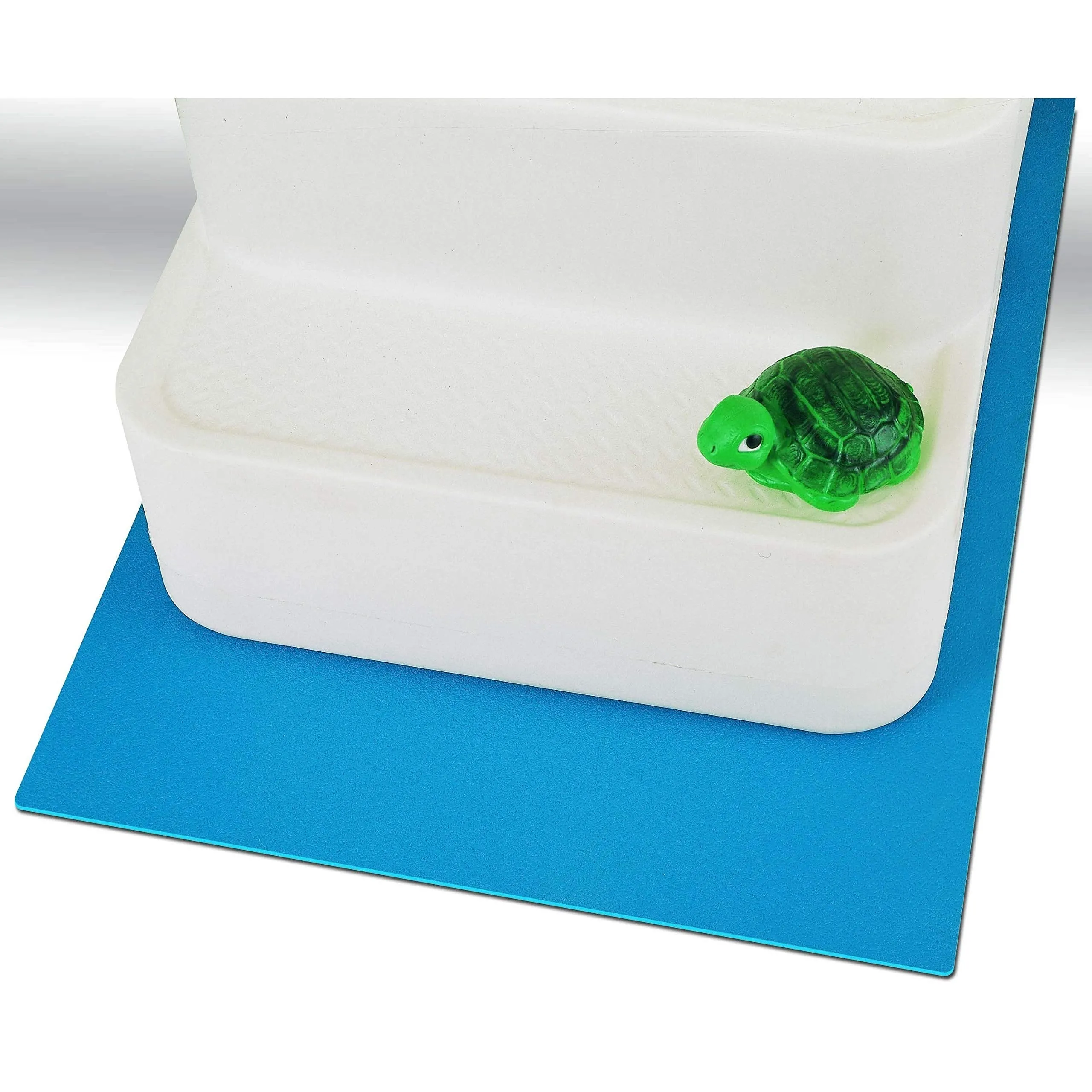 2-feet X 3-feet in-Pool Ladder Step Pad Blue