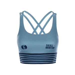 2020 Strappy Sports Bra YS9324W Friday Blue