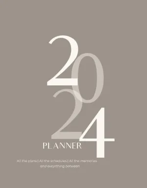 2024 Planner- Intentional Life Daily Planner