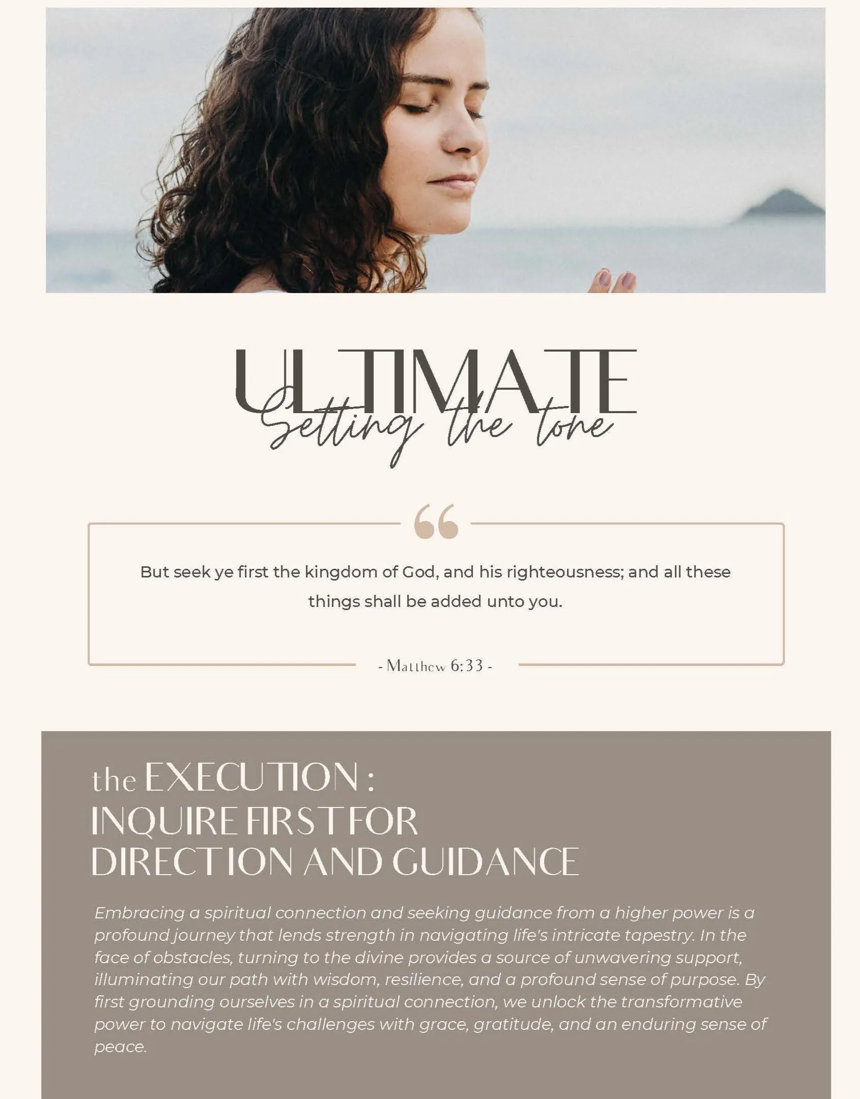 2024 Planner- Intentional Life Daily Planner