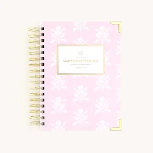 2025 Daily Simplified Planner - Blush Block