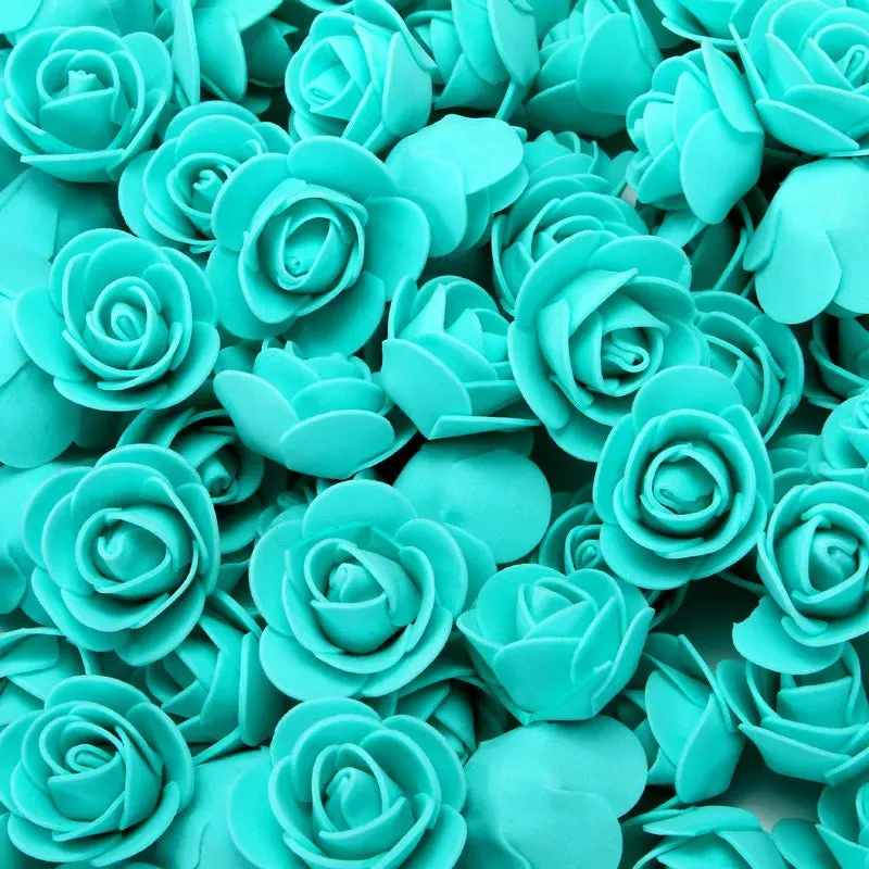 3cm Foam Teddy Bear Roses - 50/100/200pcs for Wedding