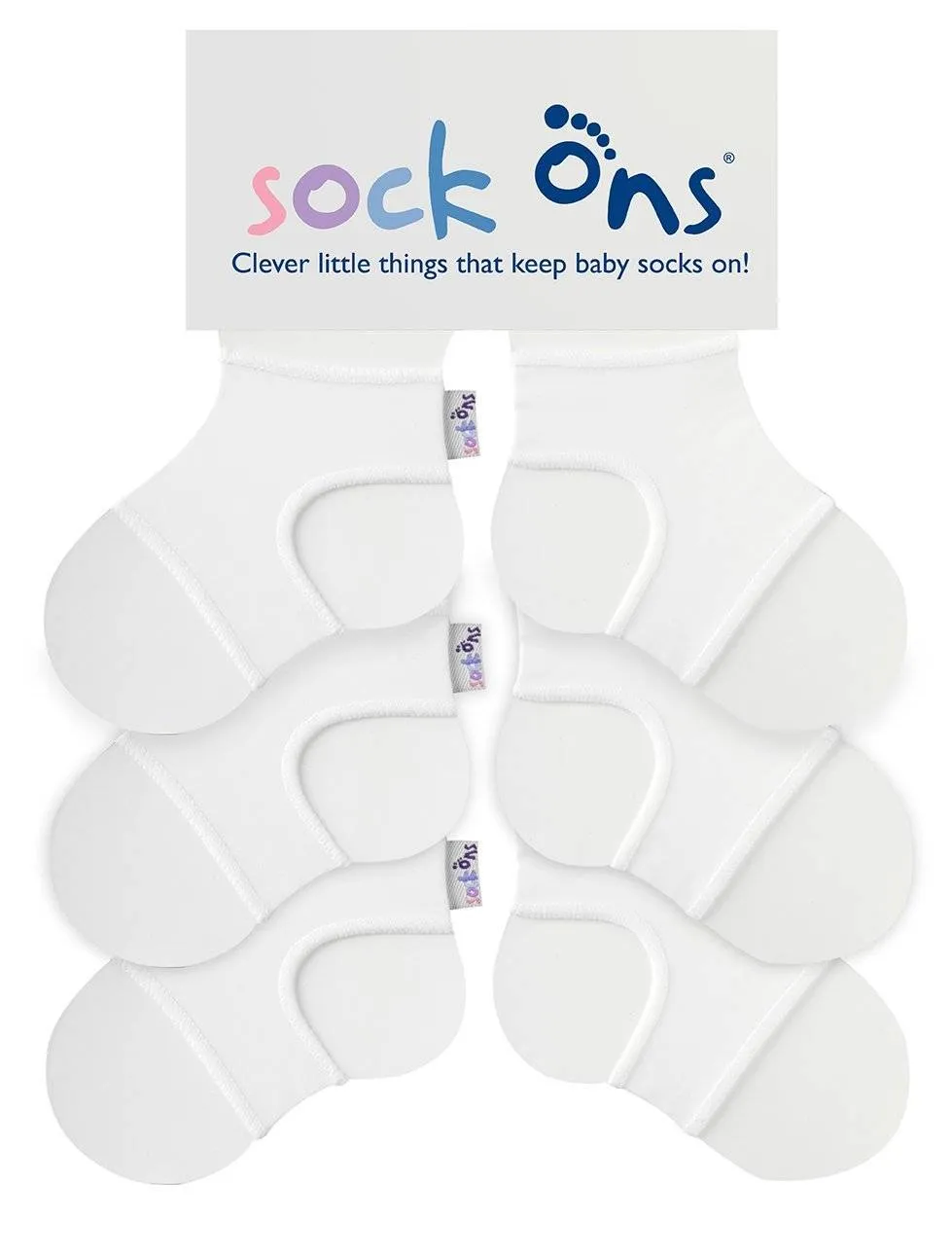 3pk Sock Ons Multi Pack SAVE!