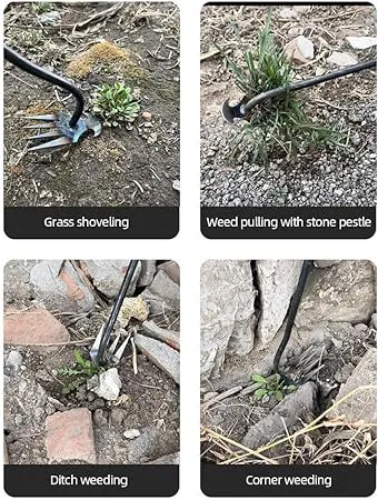 4 Teeth Dual Purpose Weeder Tool [Buy 1 Get 1 Free]