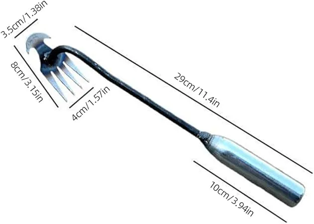 4 Teeth Dual Purpose Weeder Tool [Buy 1 Get 1 Free]