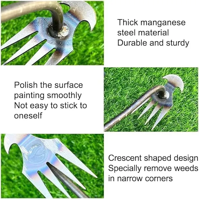 4 Teeth Dual Purpose Weeder Tool [Buy 1 Get 1 Free]