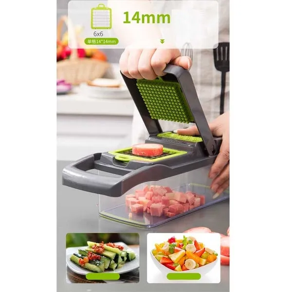 7 IN 1 Multi-function Kitchen Cut Vegetable Tool Easy Food Chopper Slicer