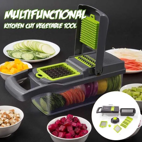 7 IN 1 Multi-function Kitchen Cut Vegetable Tool Easy Food Chopper Slicer