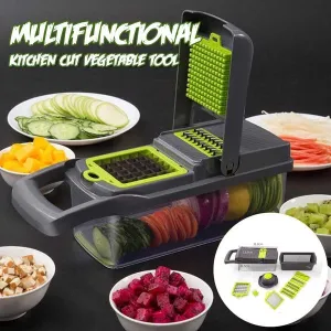 7 IN 1 Multi-function Kitchen Cut Vegetable Tool Easy Food Chopper Slicer
