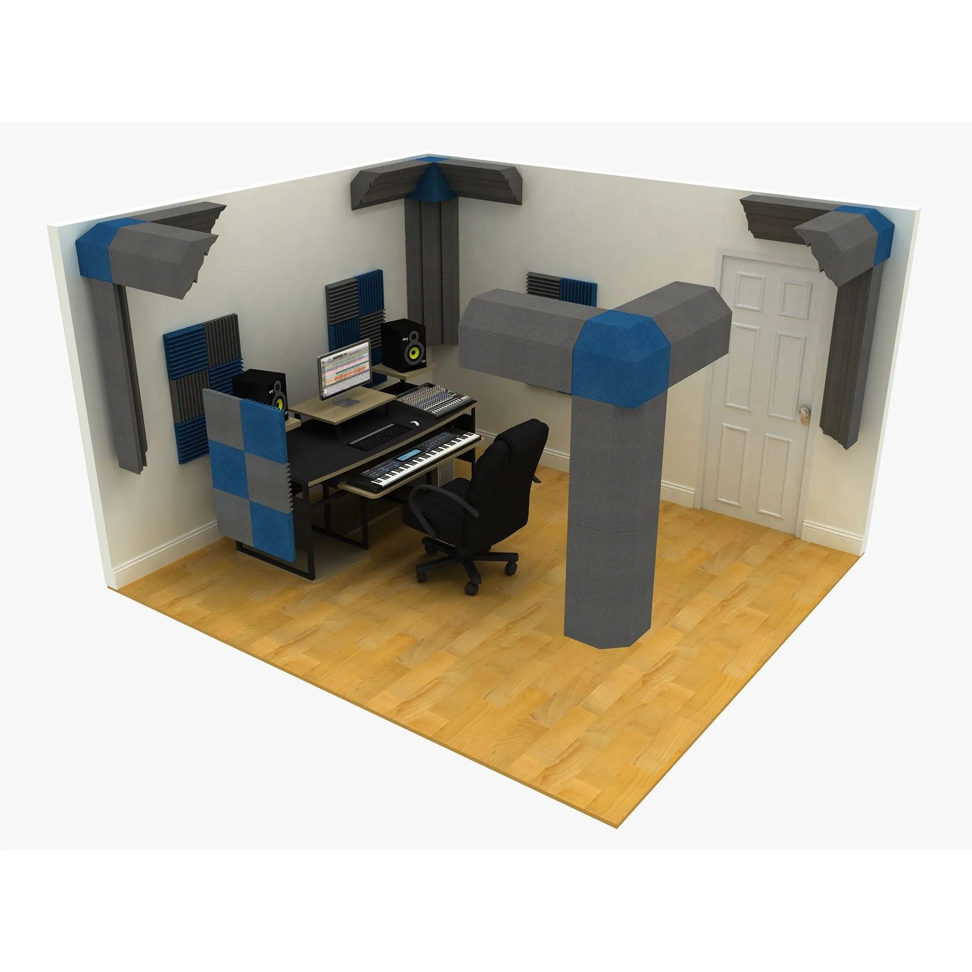 Acoustic Foam Corner Traps