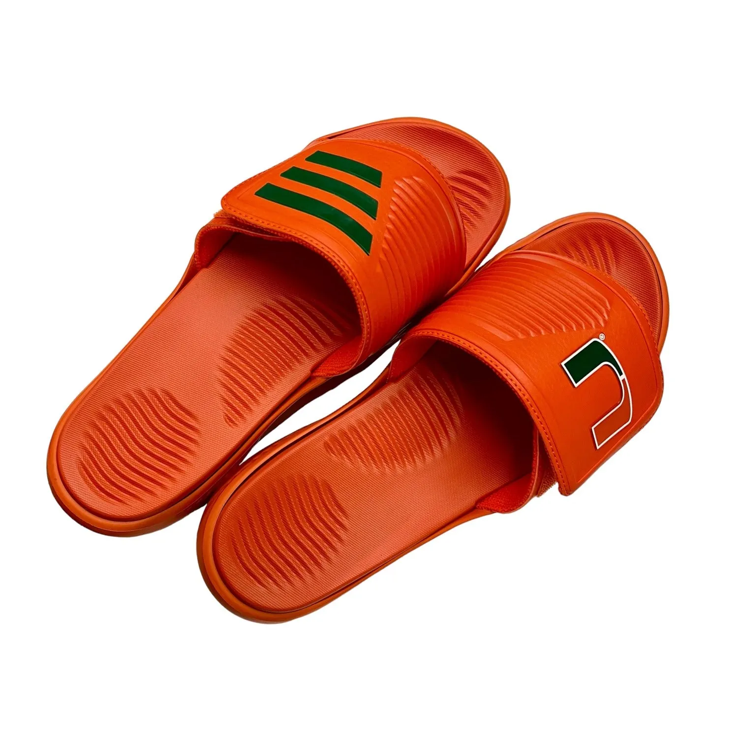 adidas Miami Hurricanes Alphabounce 2.0 Orange Slides