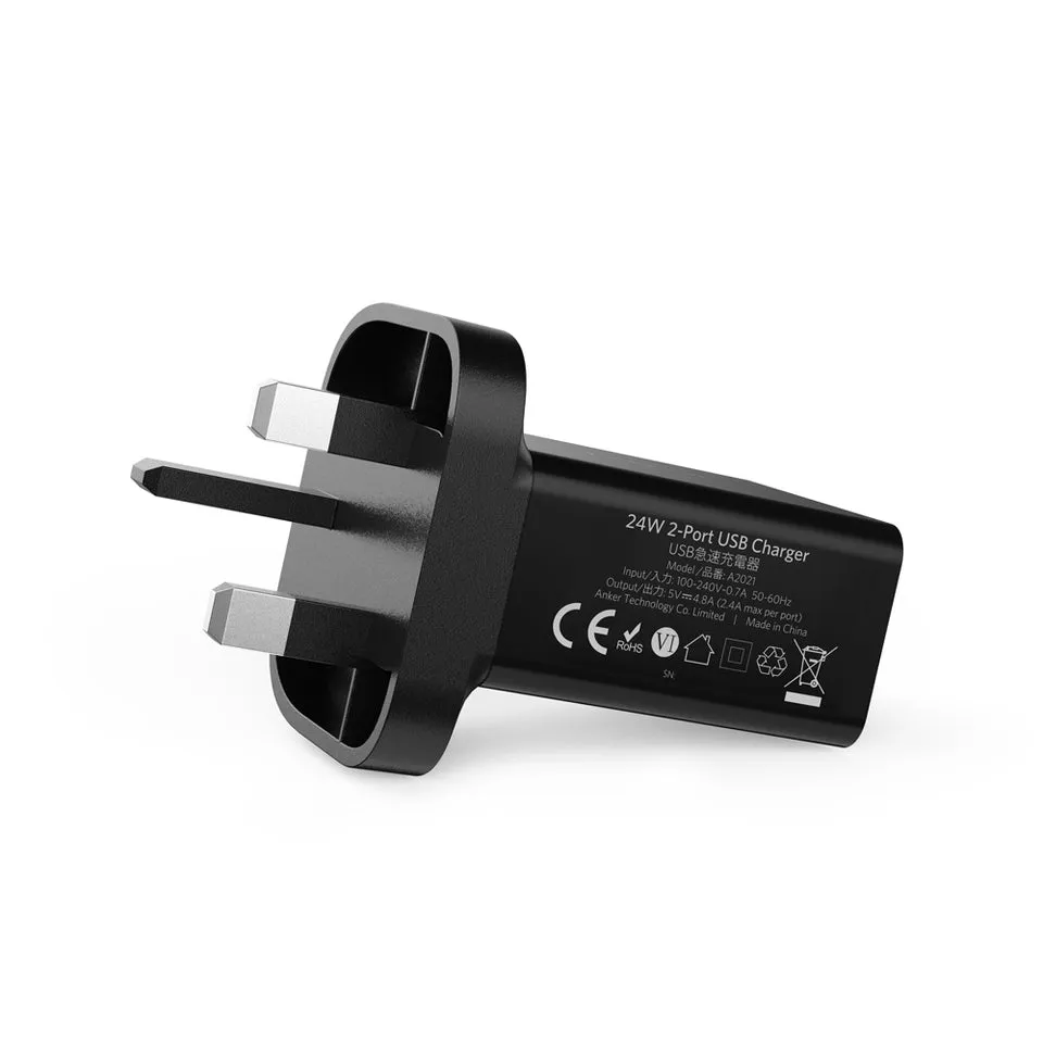 Anker 24W 2Port USB Charger