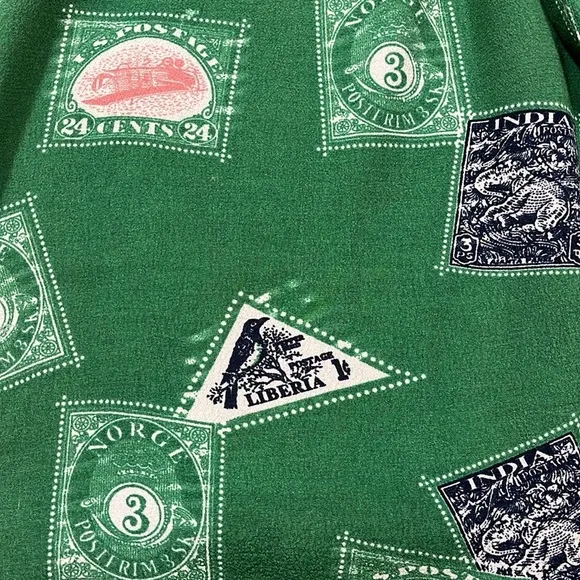 Anthro Porridge Midi Skirt Green Lined Pockets Side Tie Size Medium M Elastic