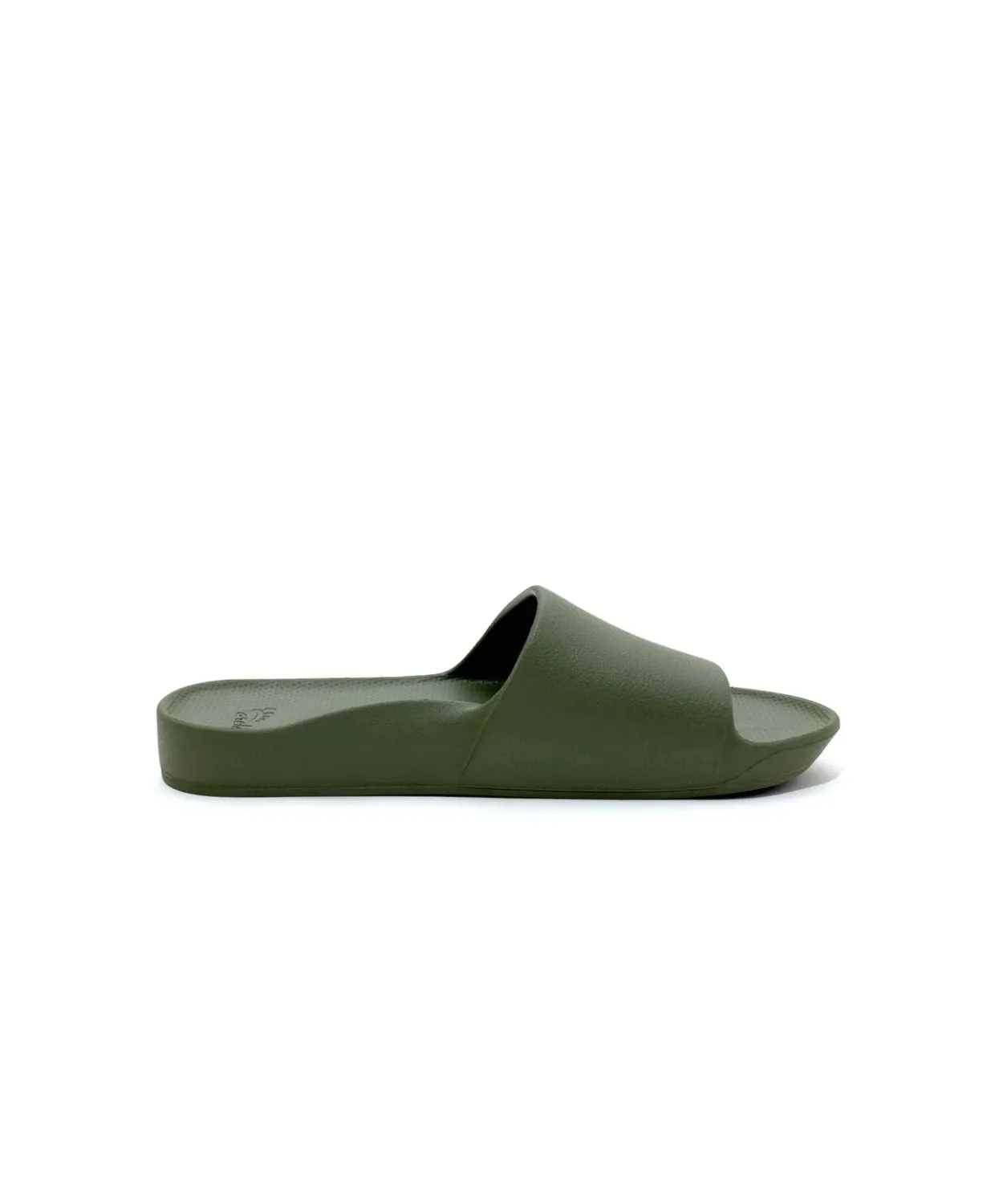 Archies Arch Support Khaki Slides