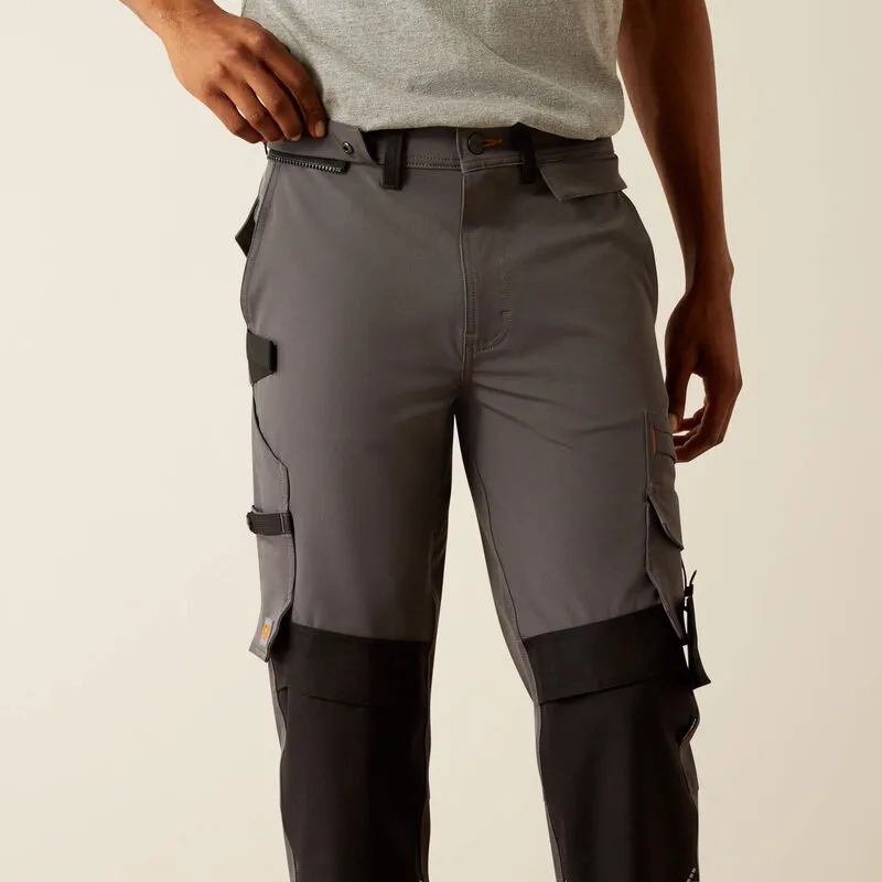 Ariat Men's Rebar M7 Slim Dynamic Straight Work Pant Charcoal - 10051855