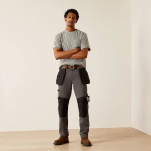Ariat Men's Rebar M7 Slim Dynamic Straight Work Pant Charcoal - 10051855