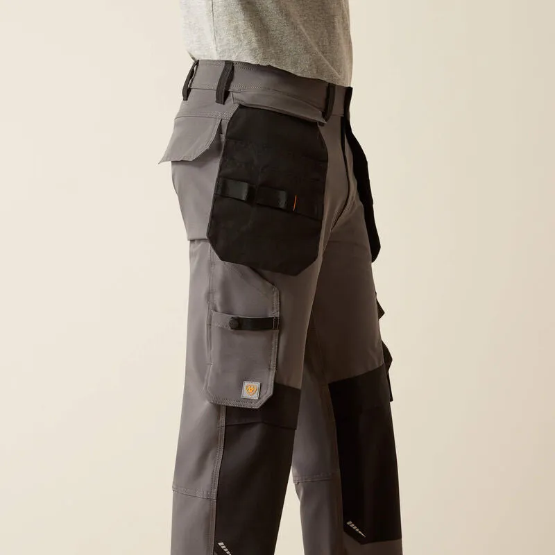 Ariat Men's Rebar M7 Slim Dynamic Straight Work Pant Charcoal - 10051855