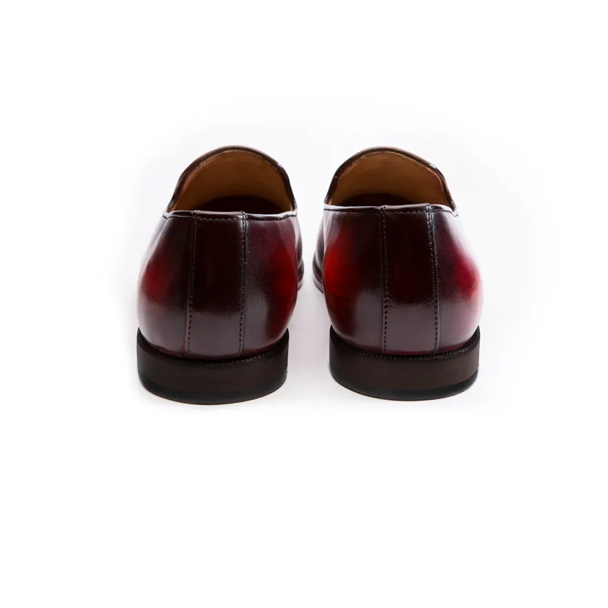 Arlo Ox Blood Patina Loafer