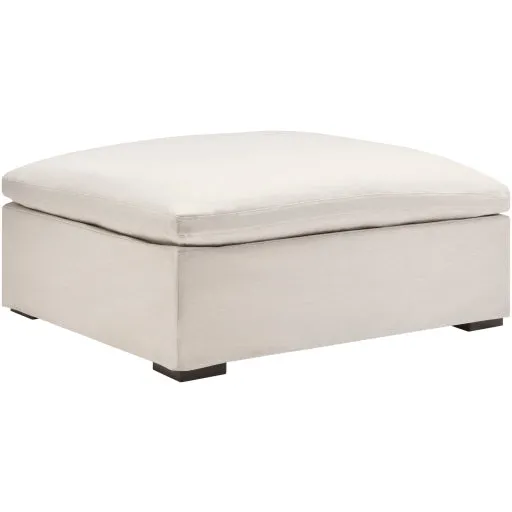Avington Luxe Ottoman - 19"H x 45"W x 39"D