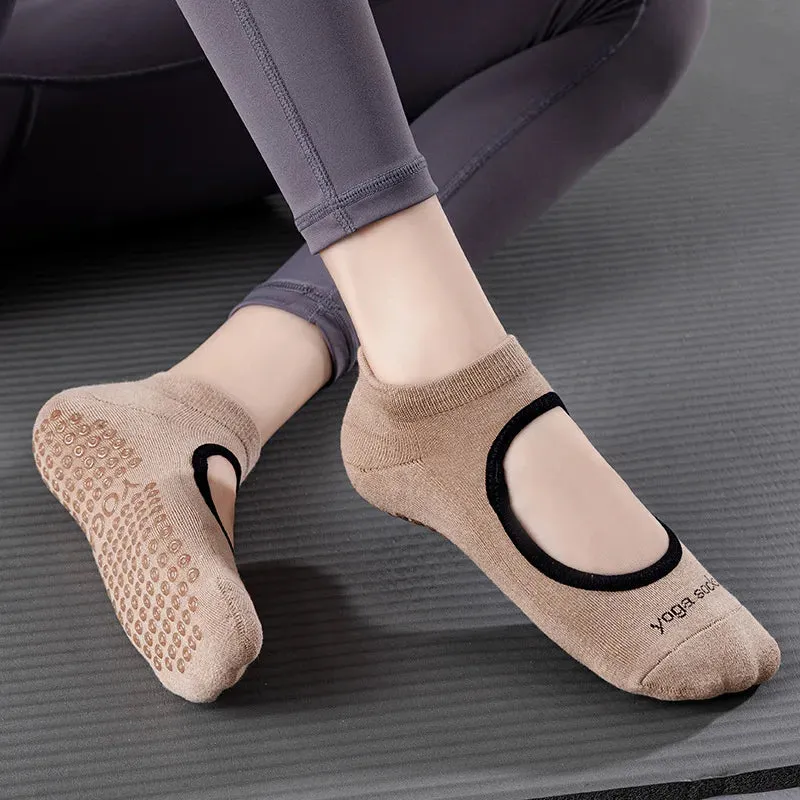 Backless Yoga Socks for Women