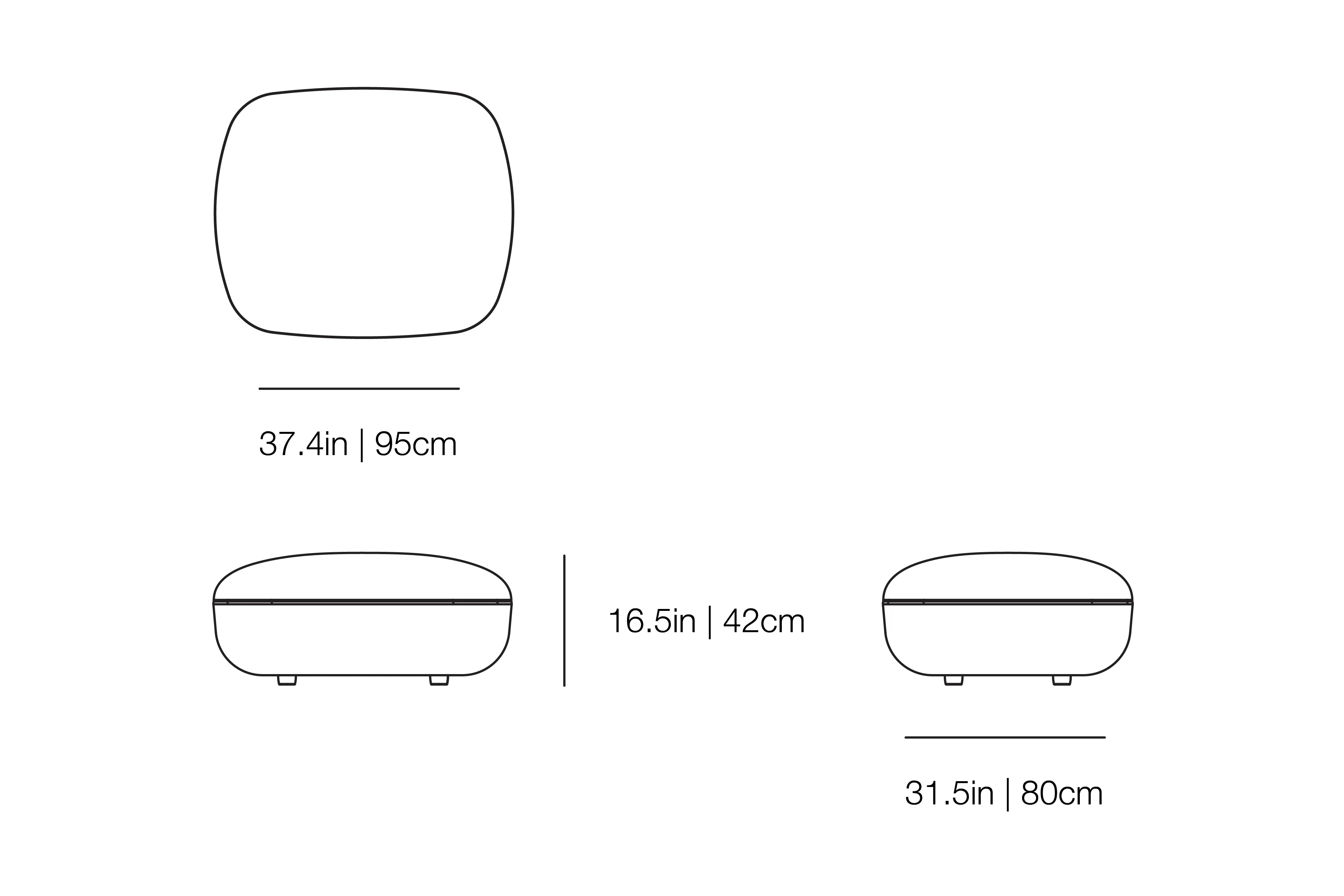Bart - Footstool