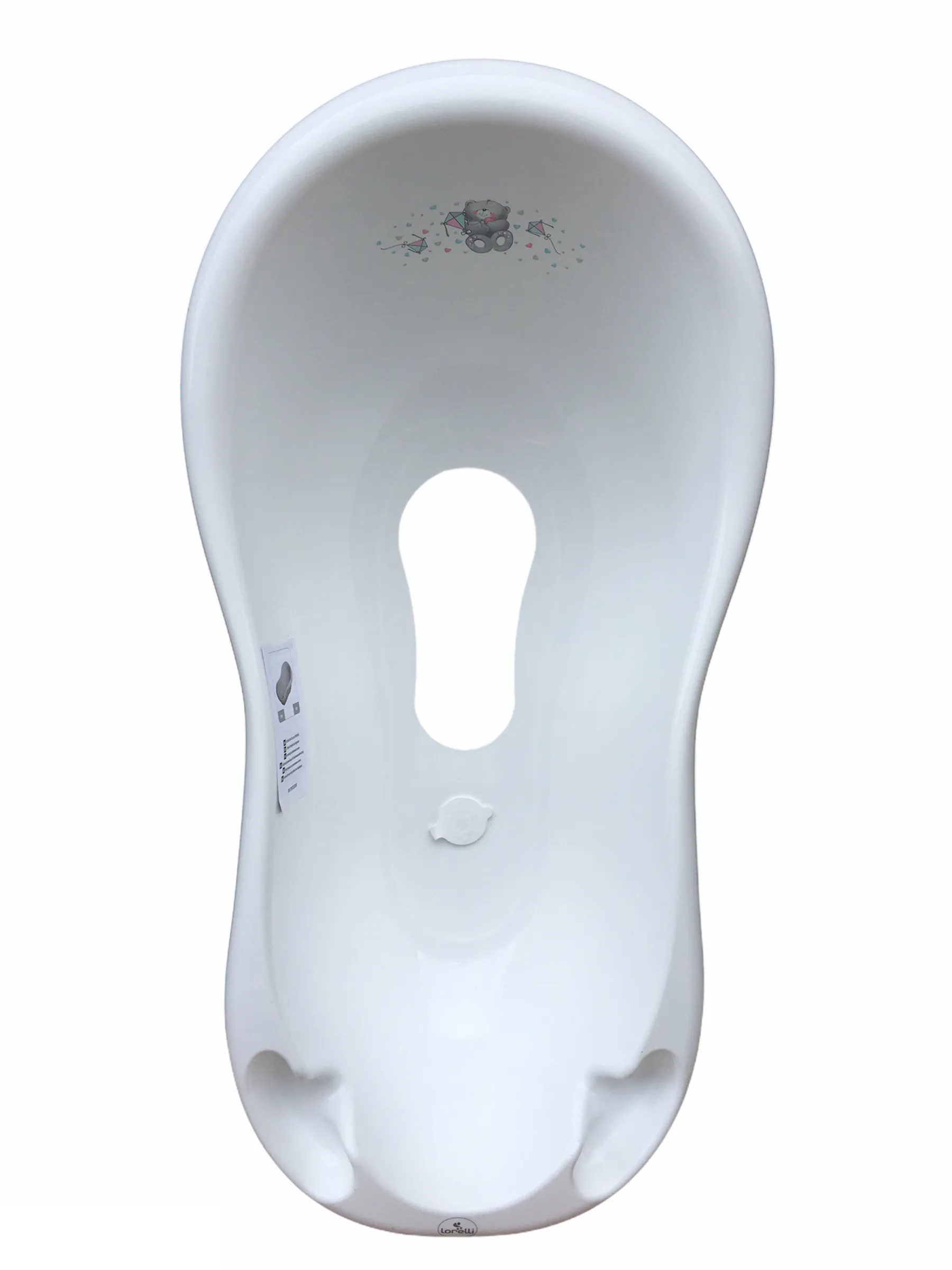 Bath 100 cm With Plug And Anti Slip Mat