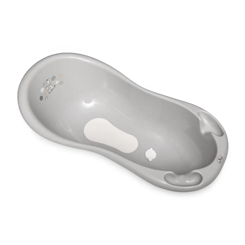 Bath 100 cm With Plug And Anti Slip Mat