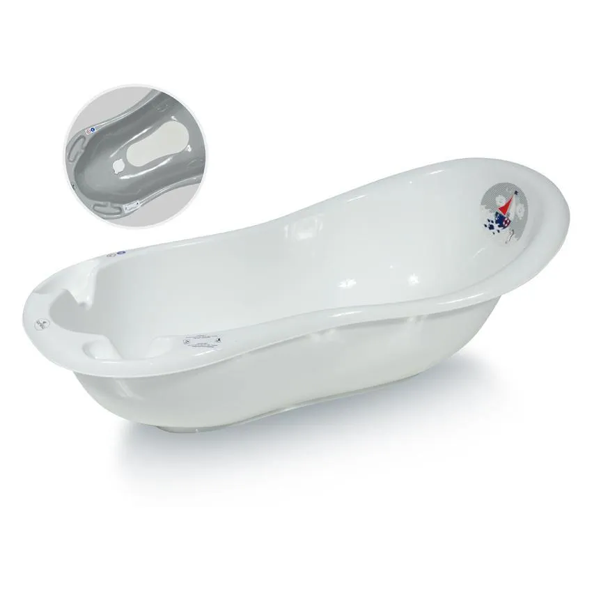 Bath 100 cm With Plug And Anti Slip Mat