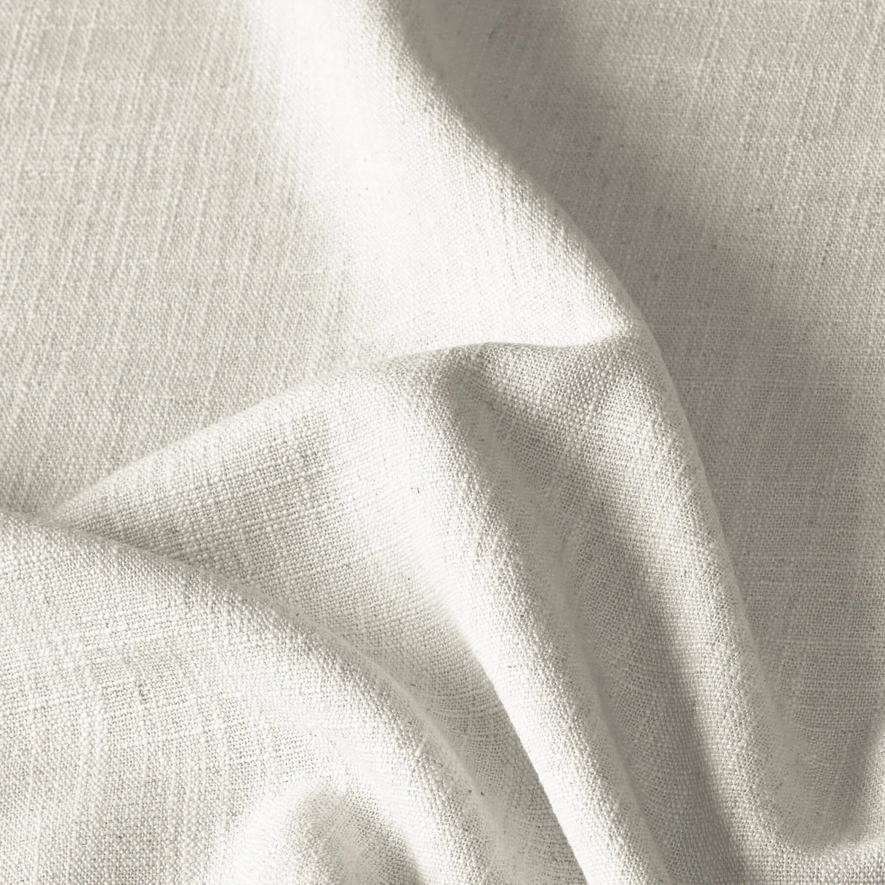 Belgian Linen Flax Curtains & Drapes Soft Top