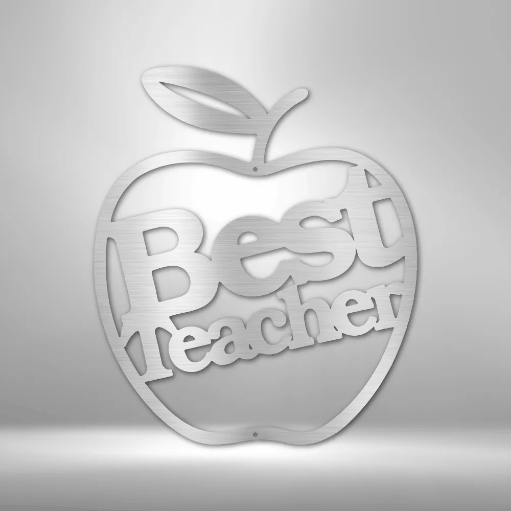 Best Teacher | Metal Wall Art