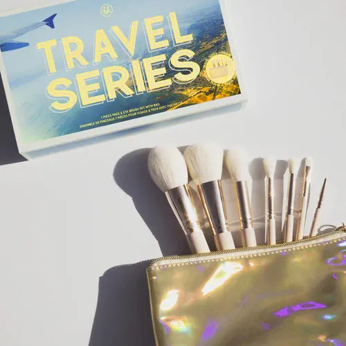 BH Cosmetics Travel Series - 7 pc Brush Set   Bag