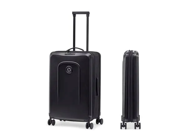 Black foldable check in trolley senz° foldaway check in trolley