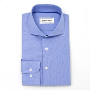 Blue Cutaway Dress Shirt | The Porcelain