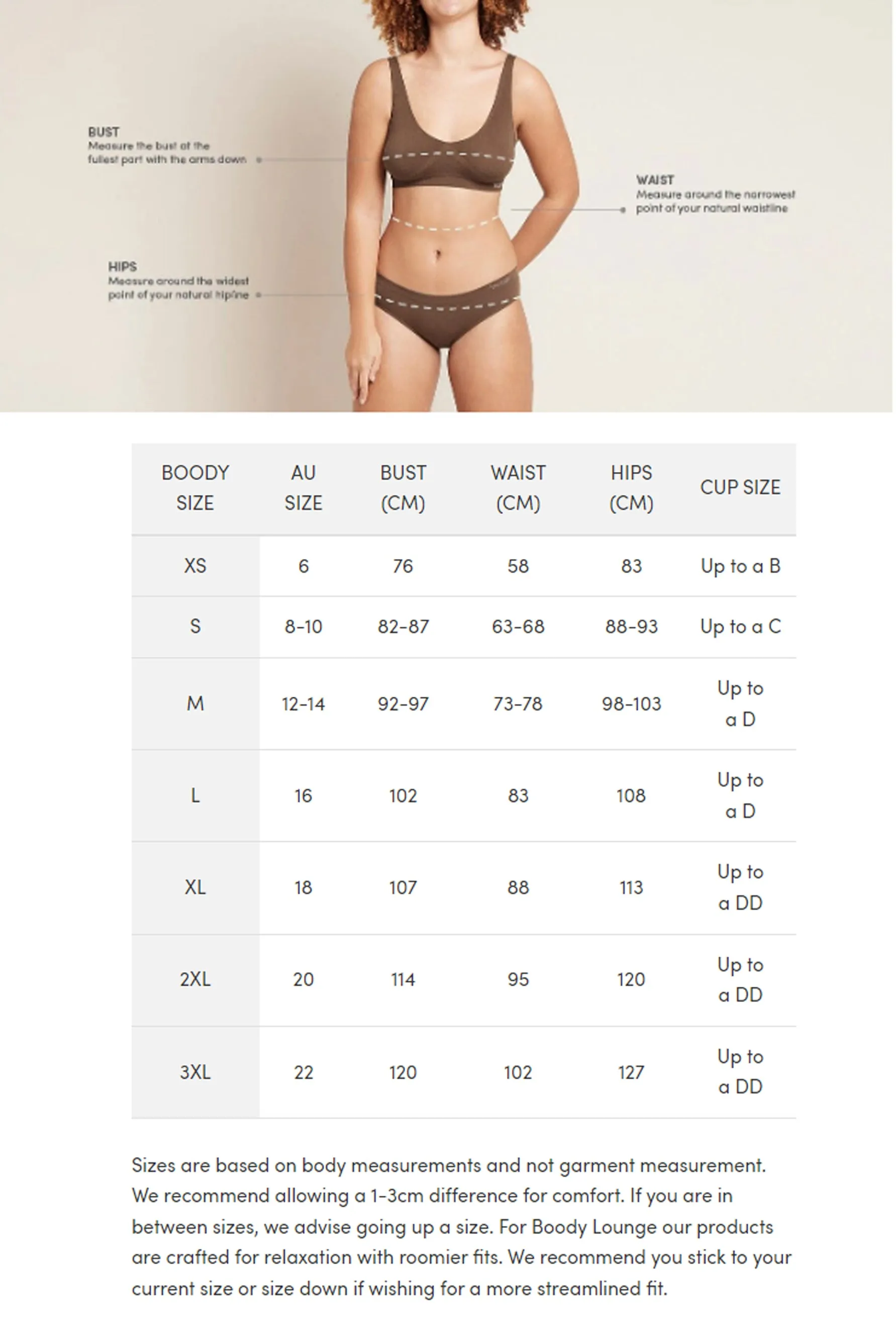 BOODY Classic Bikini Brief Nude Small