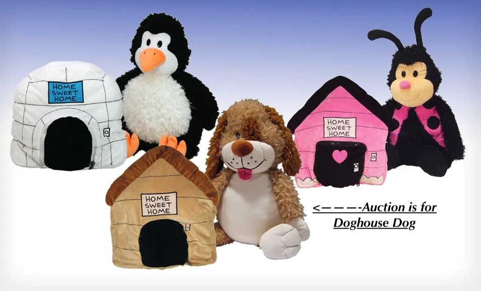 Brand new Happy Nappers Reversible Play Pillow As Seen On TV! Doghouse to Dog!