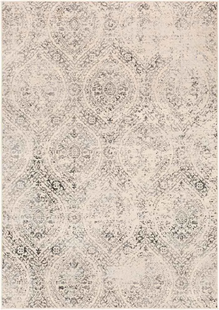 Brand new Surya City light Transitional Area Rug - 7-ft 10-in x 10-ft - Rectangular - Charcoal! Retails $430 W/Tax!