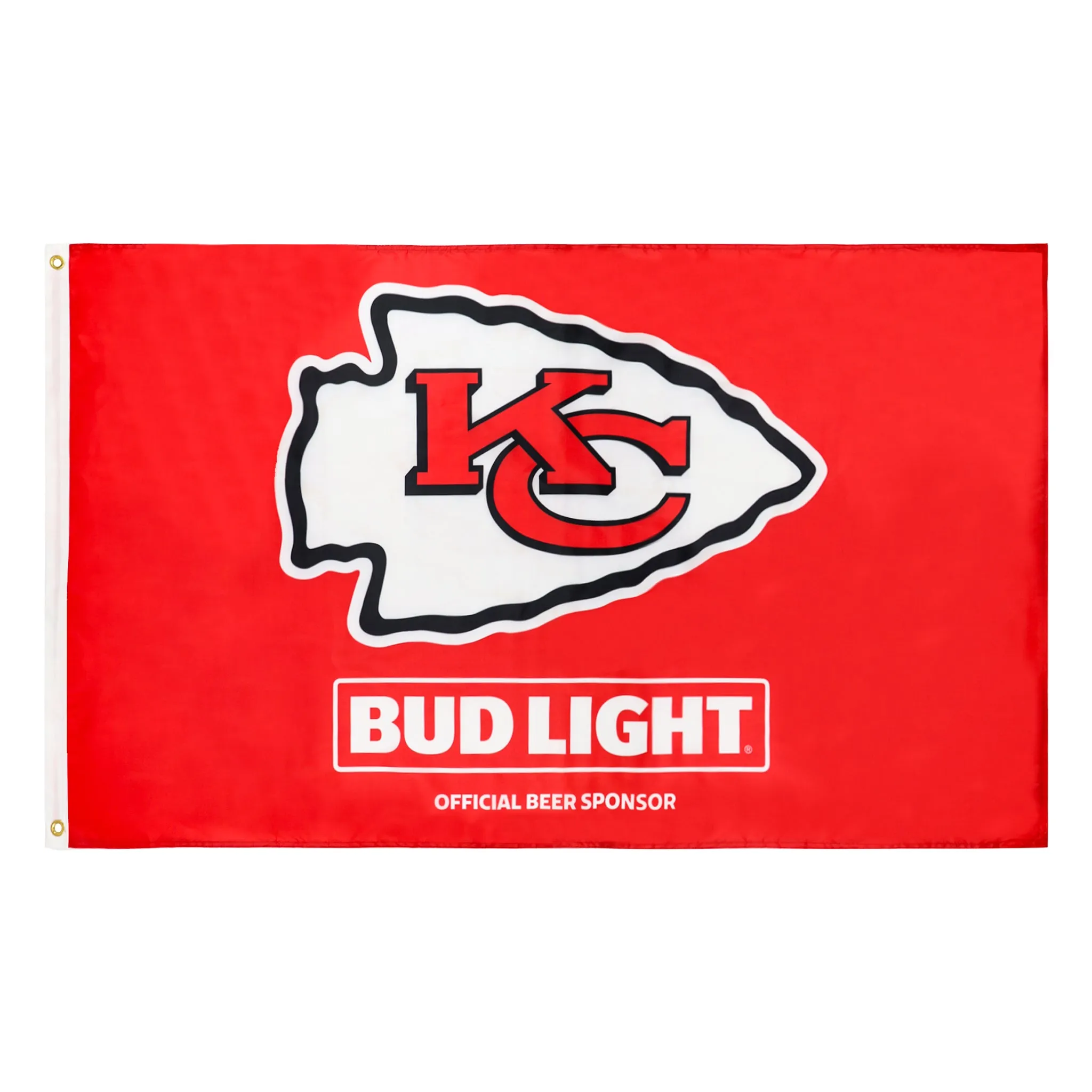 Bud Light Kansas City Chiefs Flag