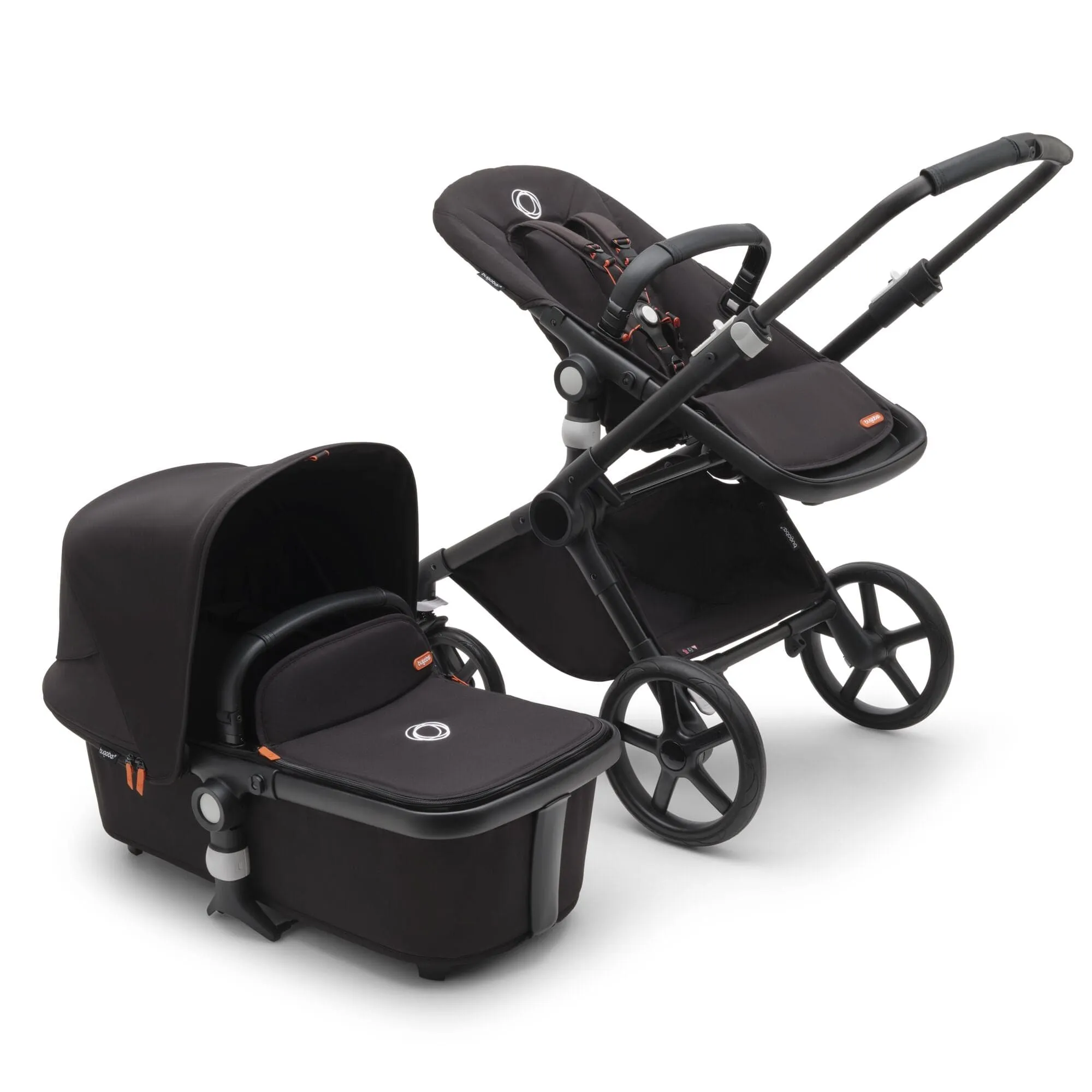 Bugaboo Fox Cub Aton B2 Travel System - Black