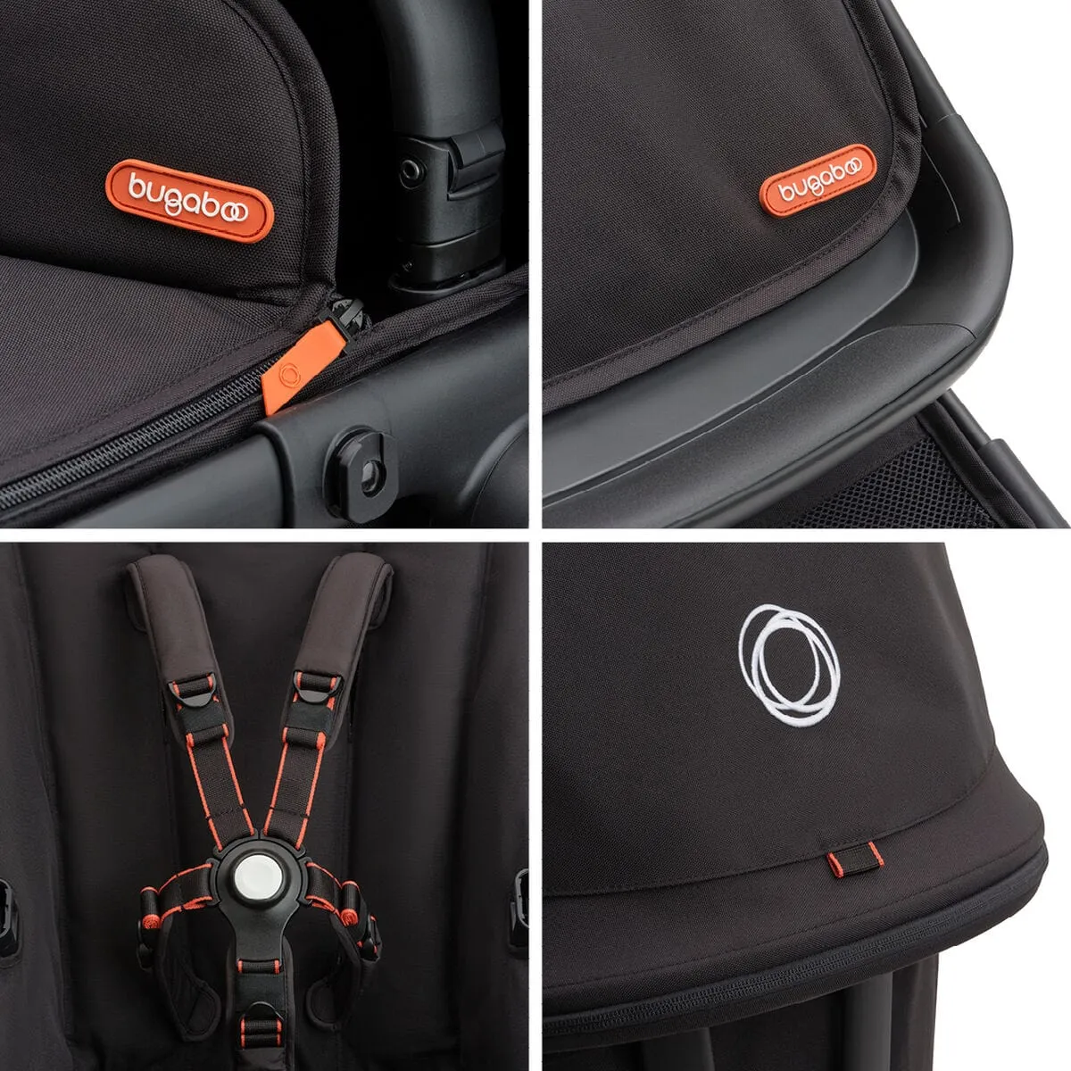 Bugaboo Fox Cub Cabriofix i-Size Travel System - Black/Stormy Blue