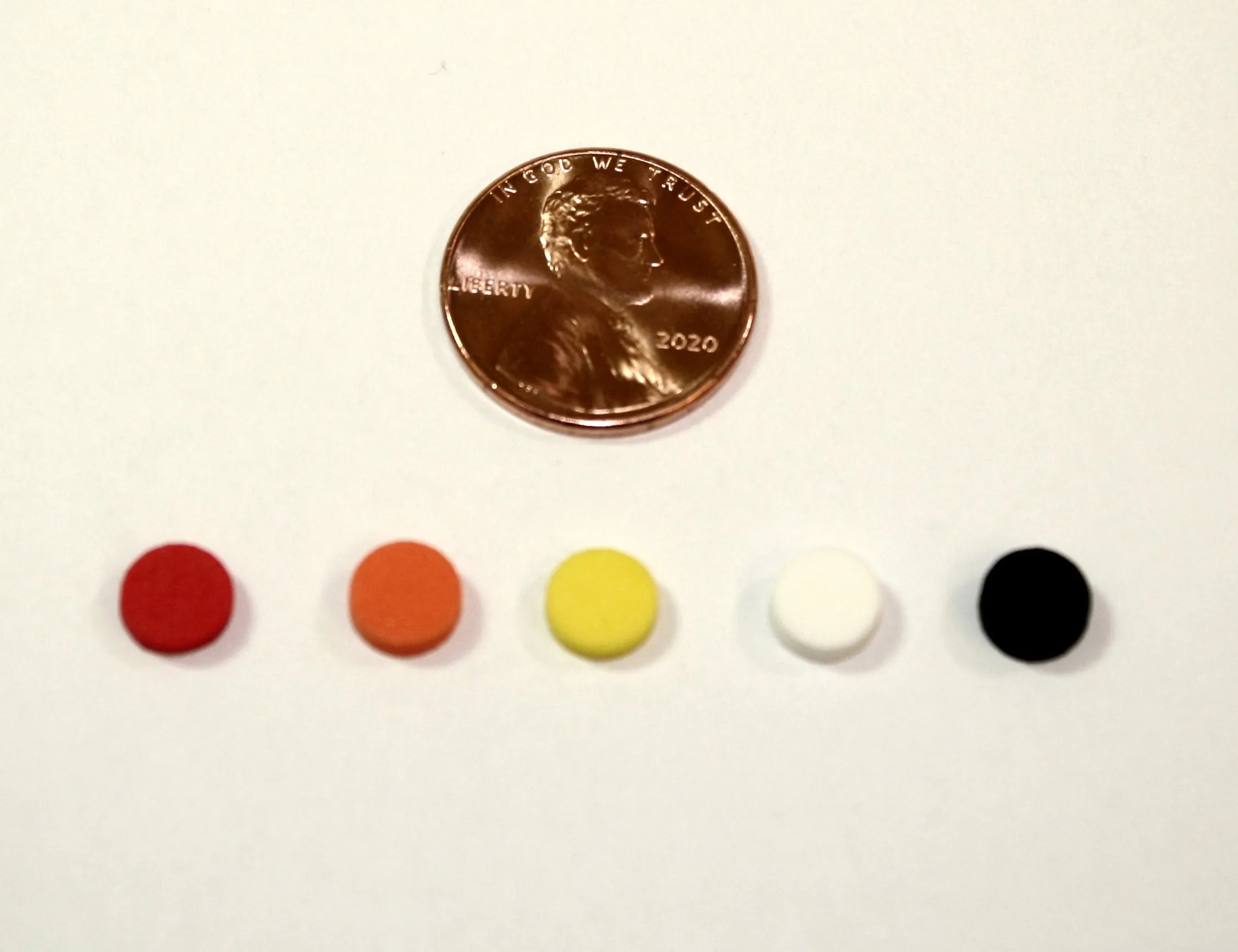 Bump Dots, Assorted colors, Foam