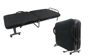 CAMA PLEGABLE COLOR NEGRO