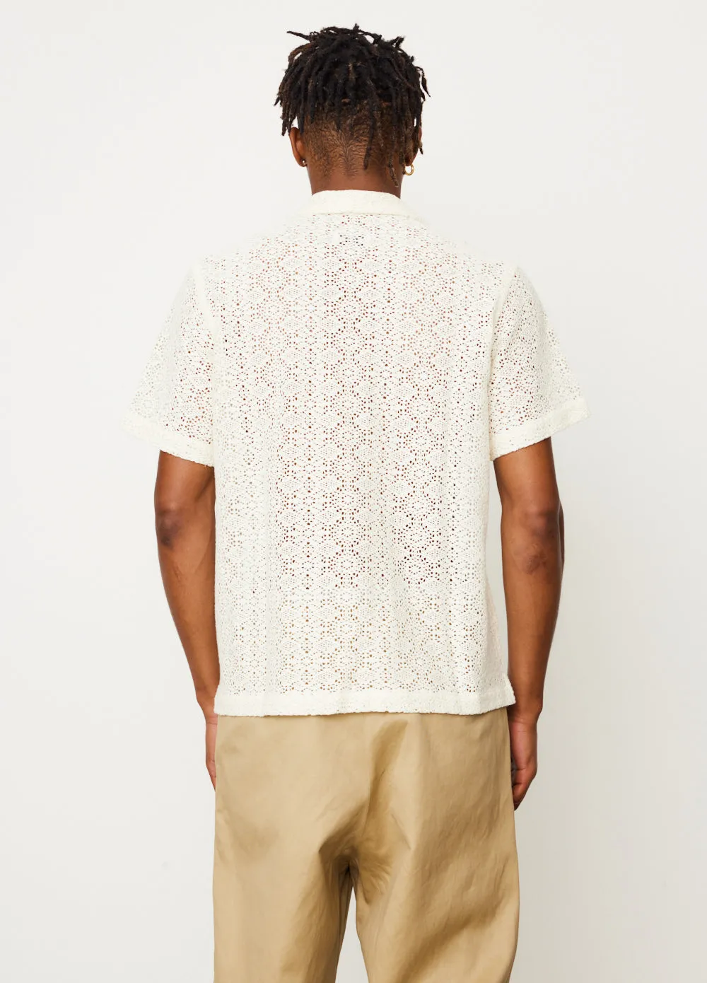 Canty Cotton Mesh Shirt