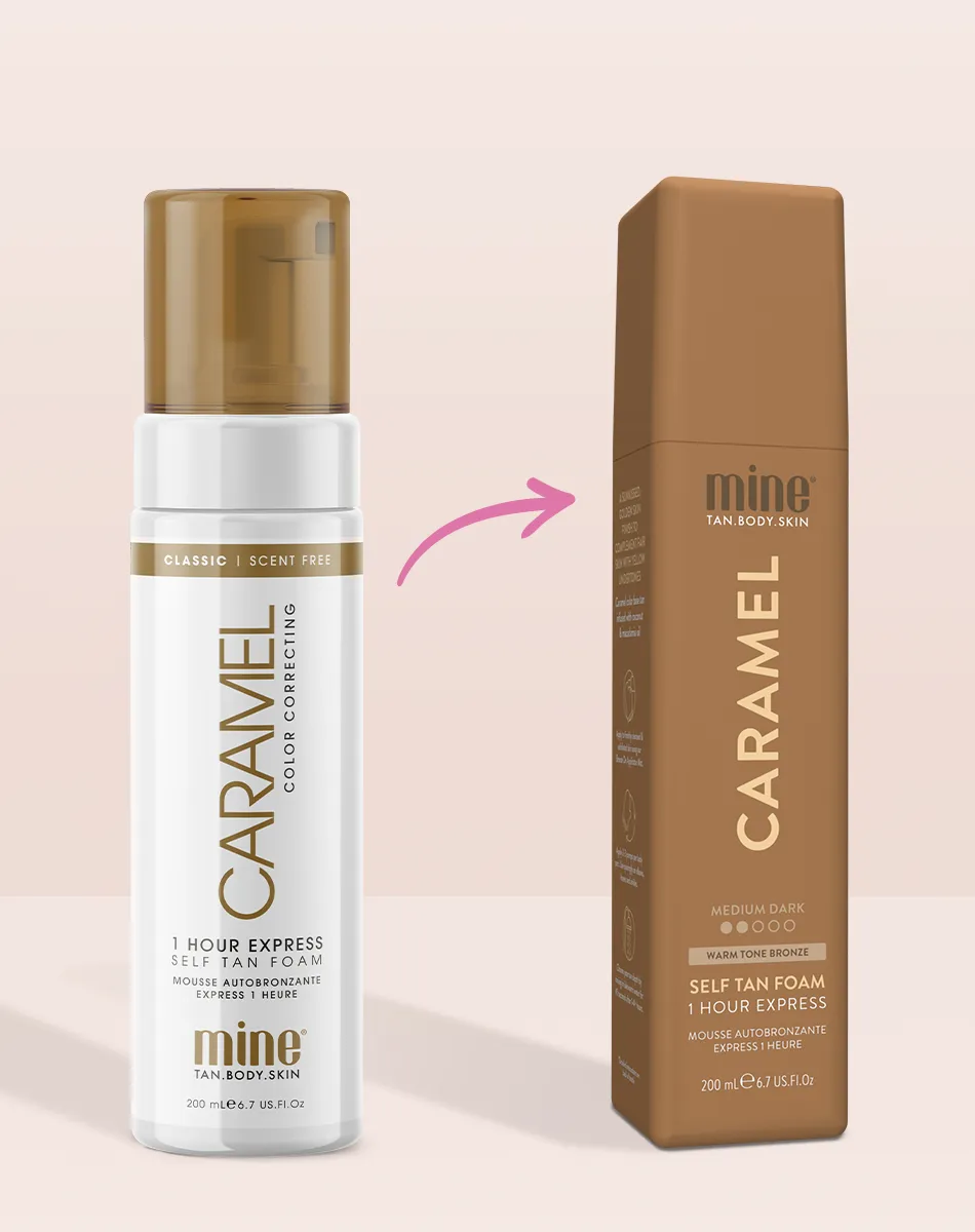 Caramel Self Tan Foam