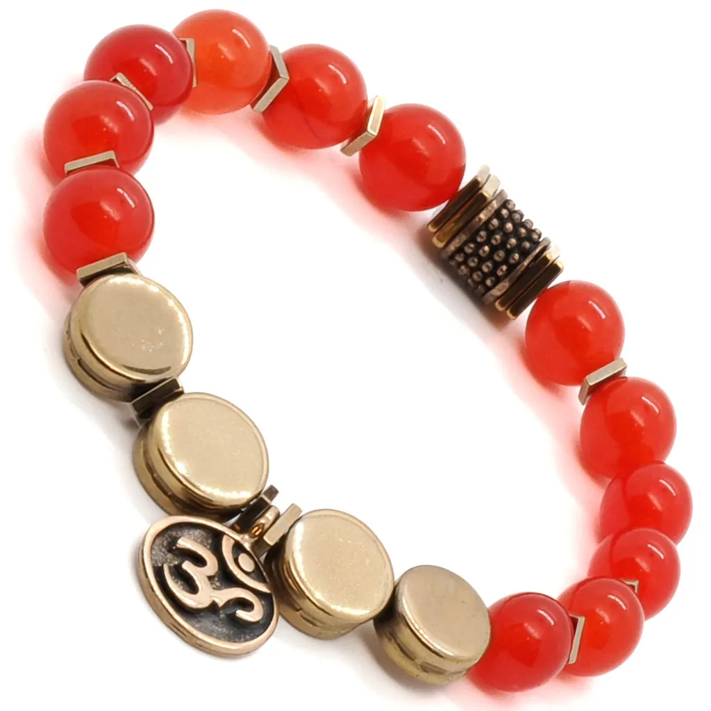Carnelian Yoga Bracelet