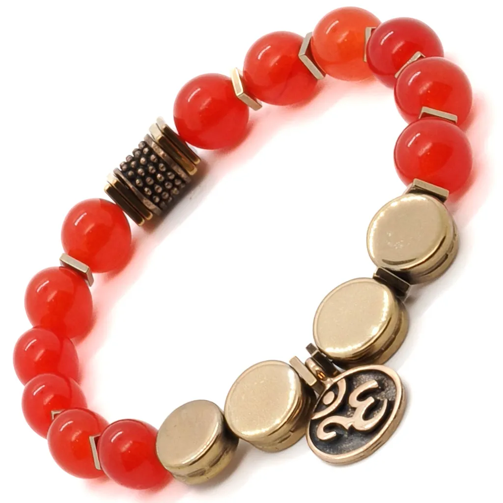 Carnelian Yoga Bracelet
