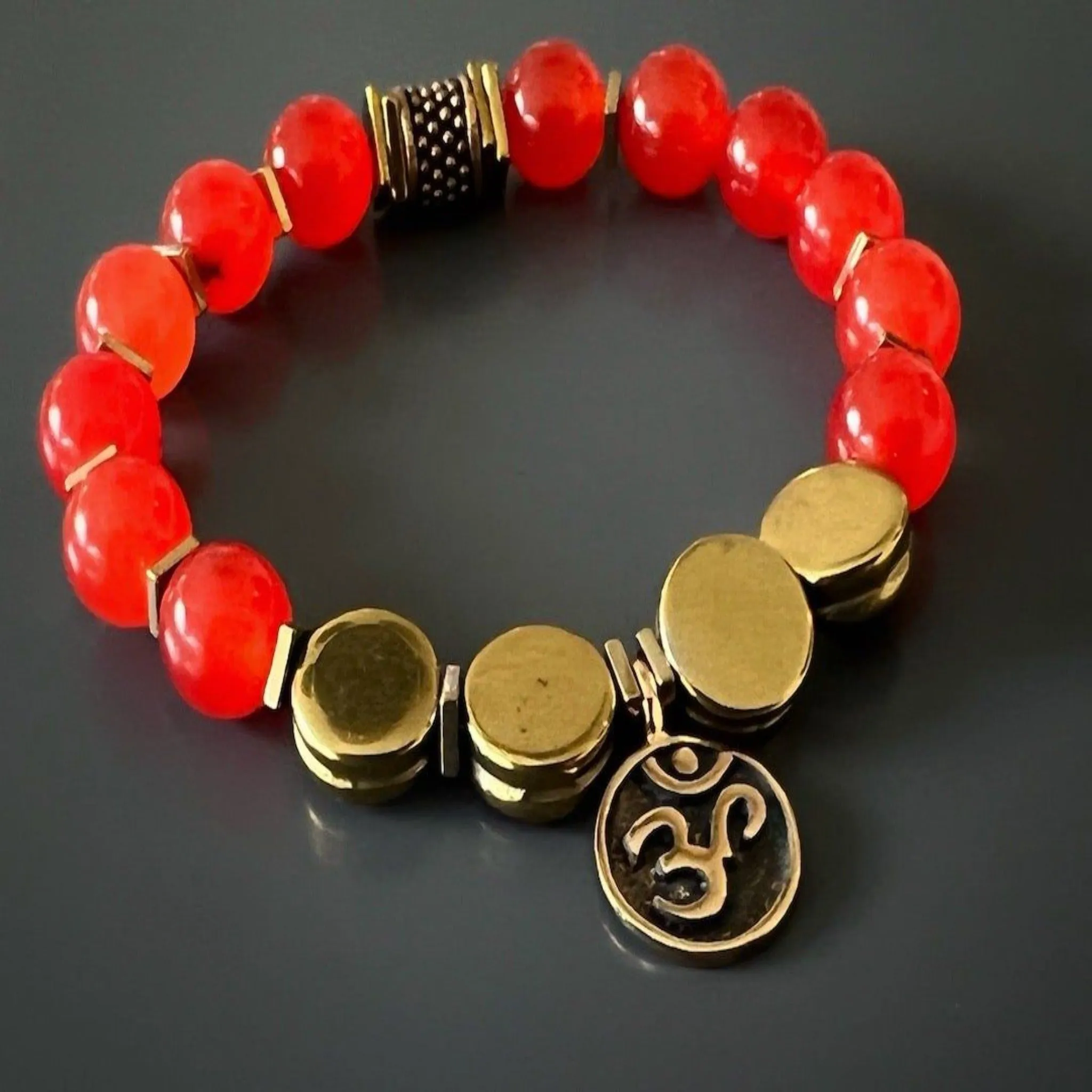 Carnelian Yoga Bracelet